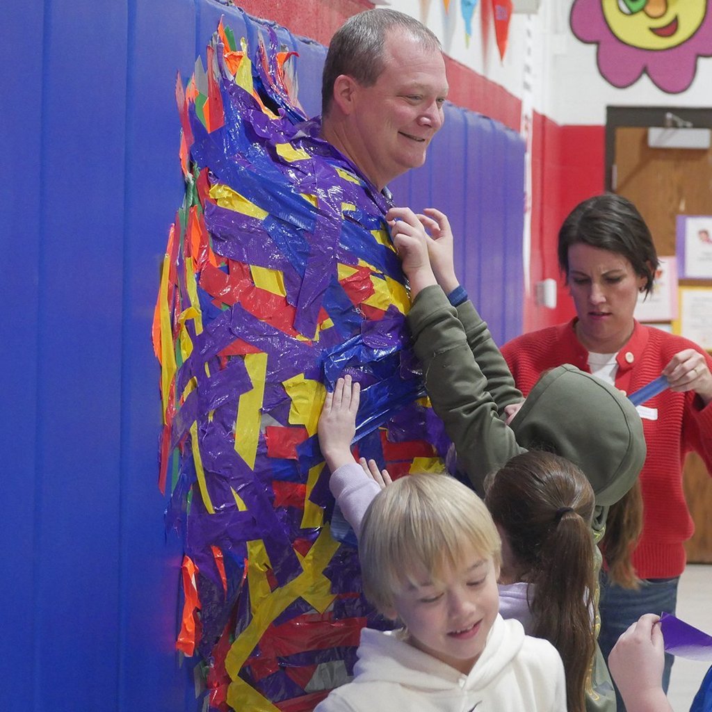 Elementary Duct Tape Fundraiser