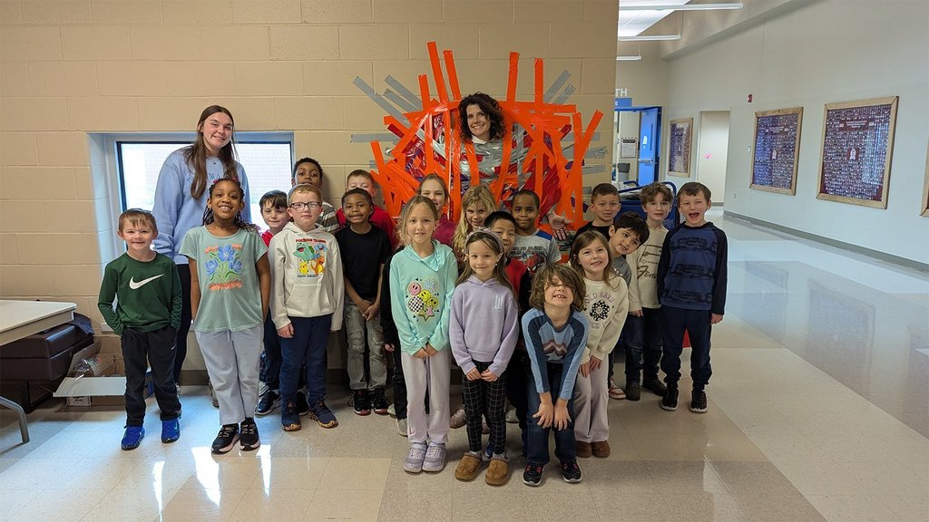 Elementary Duct Tape Fundraiser