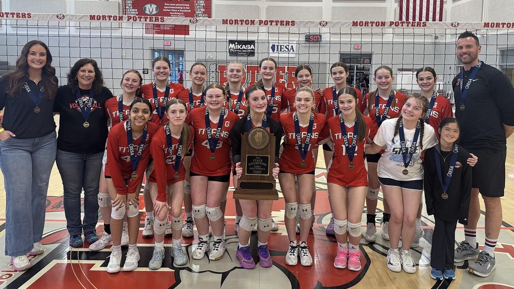 GMS Volleyball 2026 State Champs