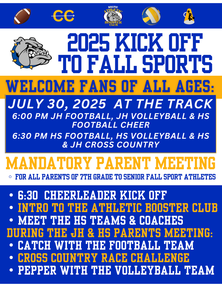 Fall Sports Kick Off