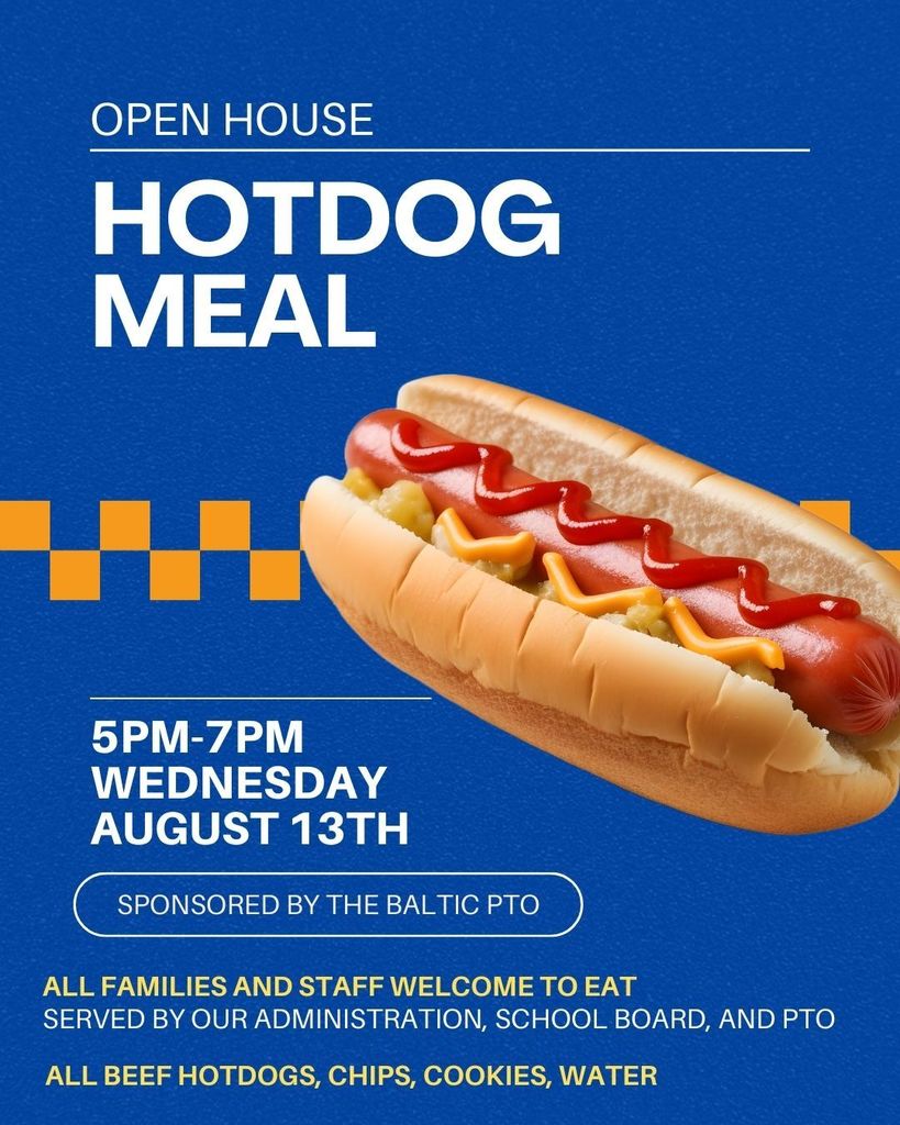 Hot Dog Meal Poster