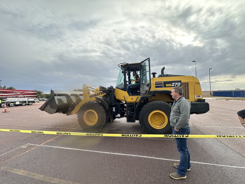 Student in Construction Equipment