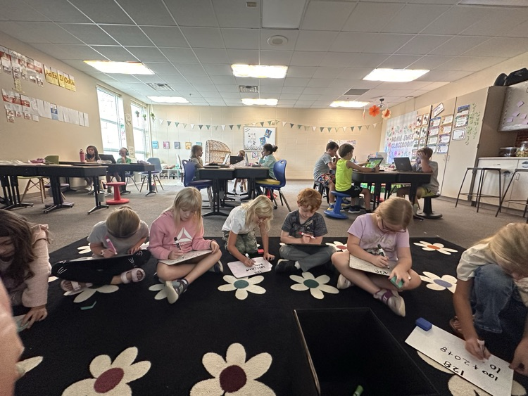 2nd grade has started math Tier II interventions! Students are getting what they need and loving the structure of stations.