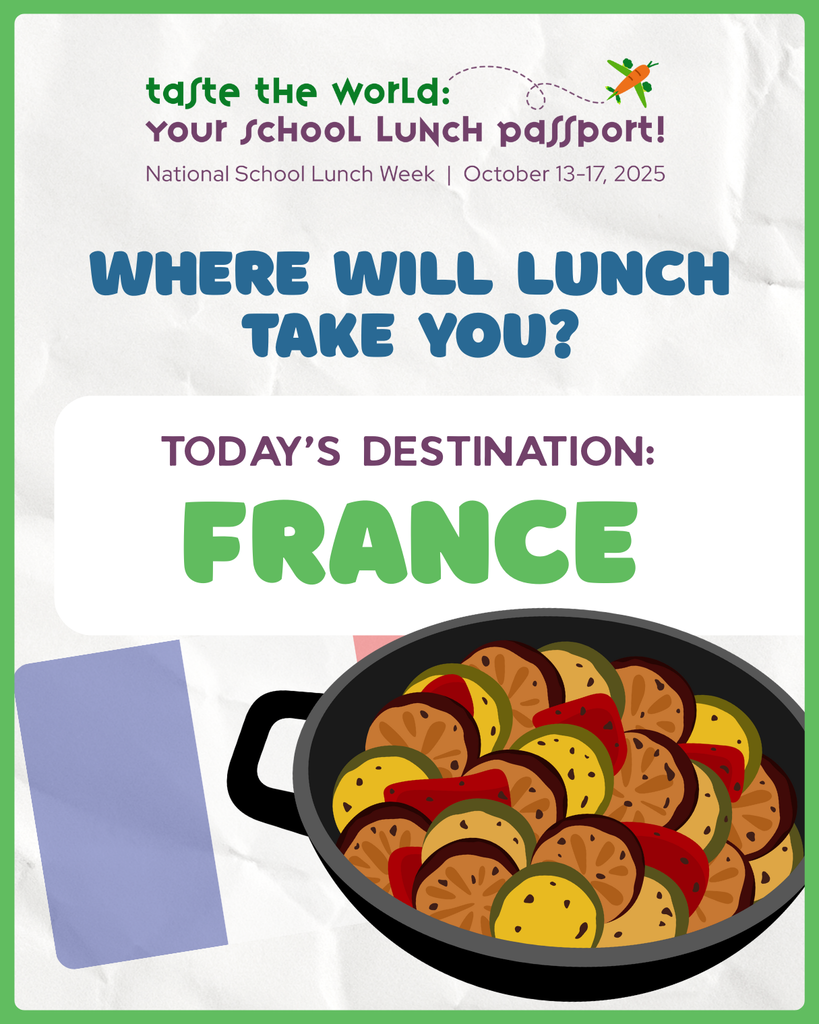 Travel to France with our French Toast lunch!