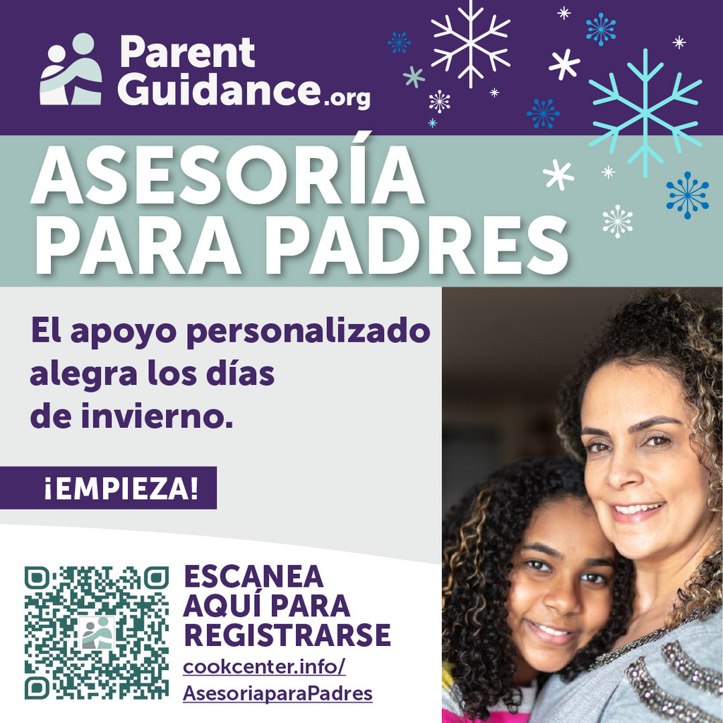 ¿Sabías que existe un servicio GRATUITO y CONFIDENCIAL disponible para ti como miembro de nuestra comunidad? Para obtener más información, escanea el código QR o visita www.parentguidance.org.
