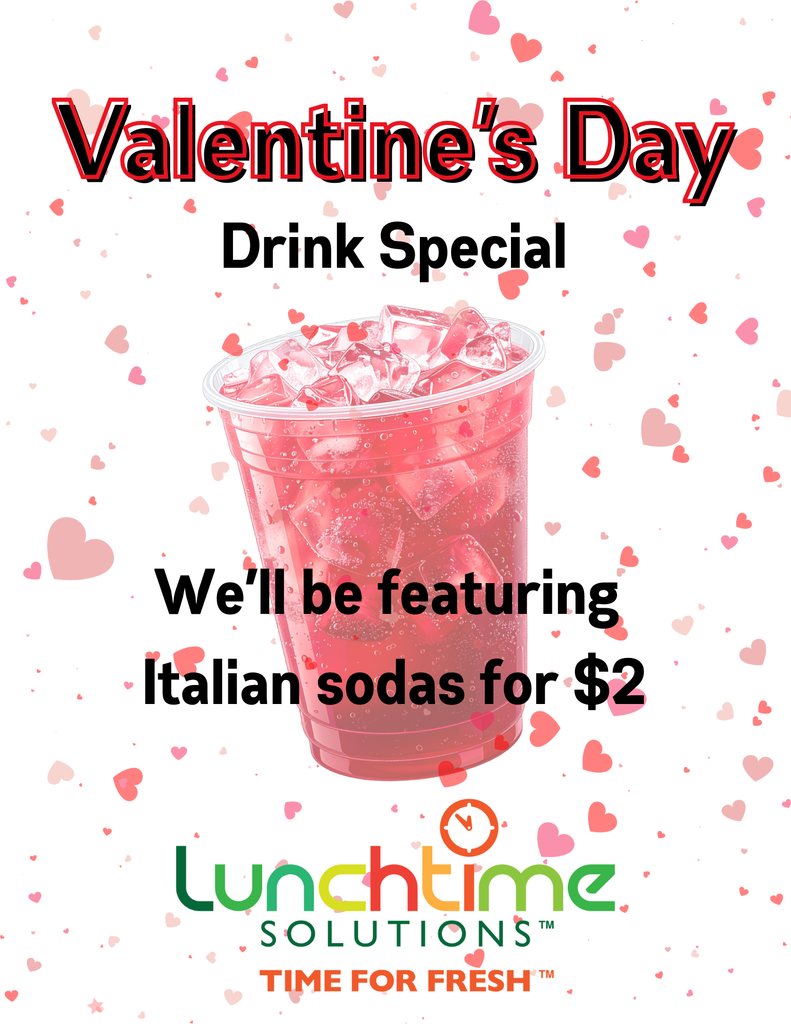 Valentines Day Drink Special Flyer