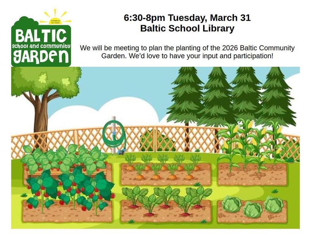 Community Garden Meeting Flyer