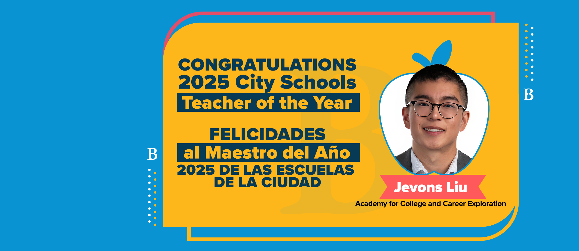 2025 Teacher of the Year Winner | Baltimore City Public Schools