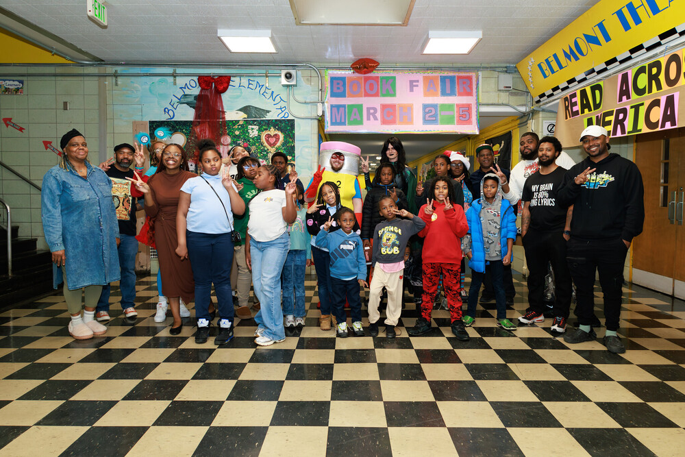 Belmont Elementary literacy night