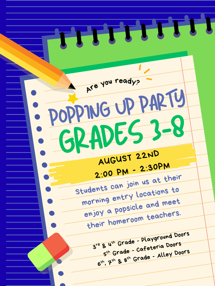 Popping up party