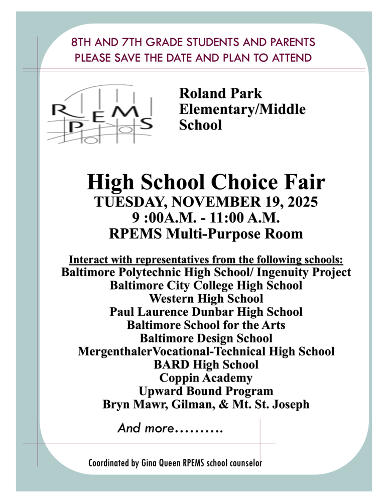 High School Choice Fair