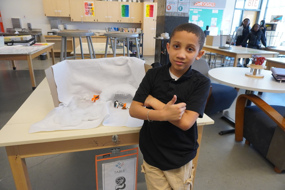 Patterson Park student government association poses for a photo