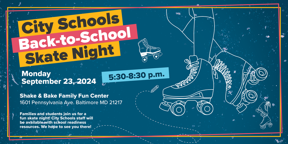 Back-To-School Skate Night Flyer