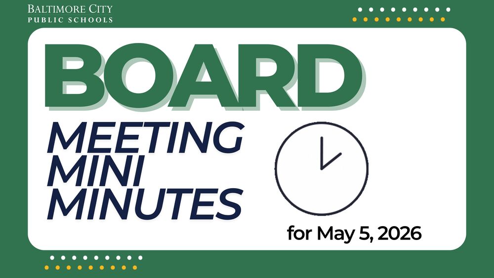 Board Meeting Mini Minutes graphic
