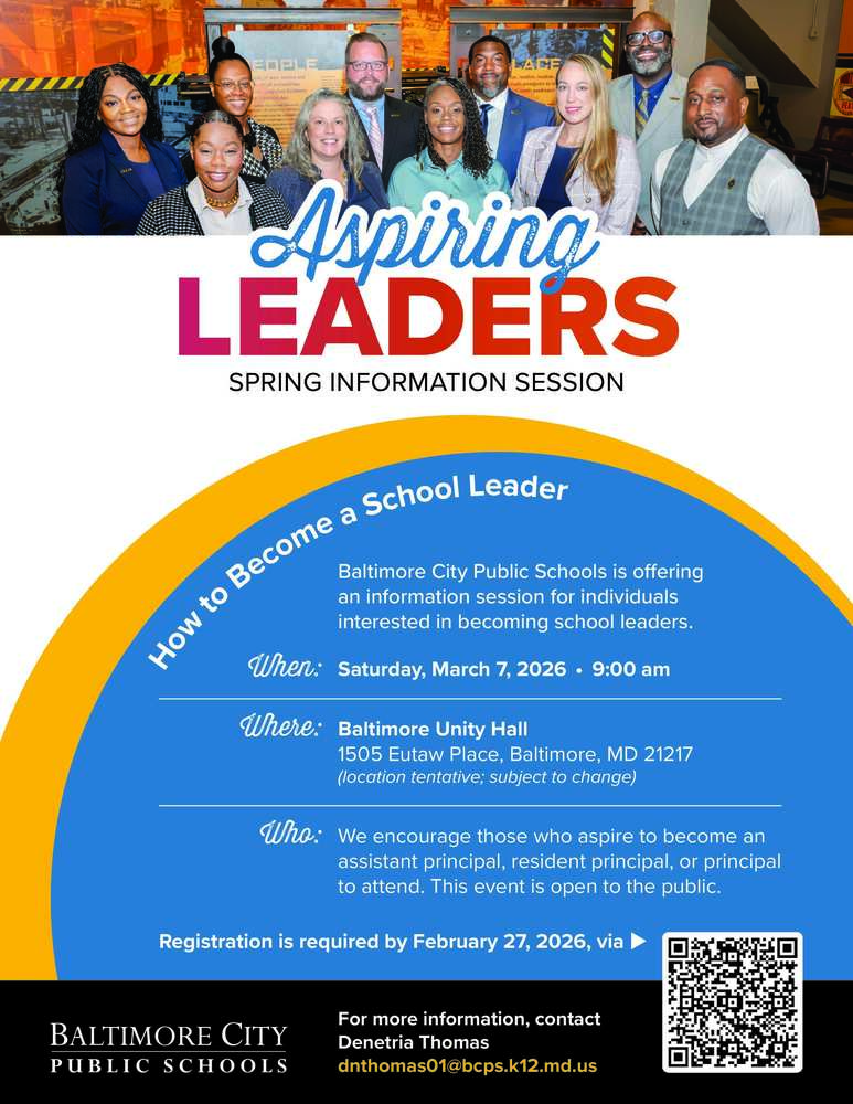 Aspiring Leaders Information Session graphic
