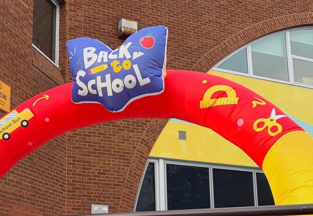 back to school arch