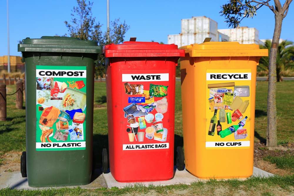 recycling cans