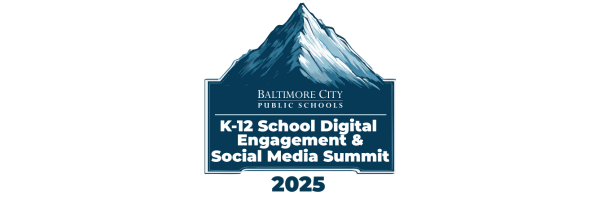 graphic for City Schools 2025 social media summit
