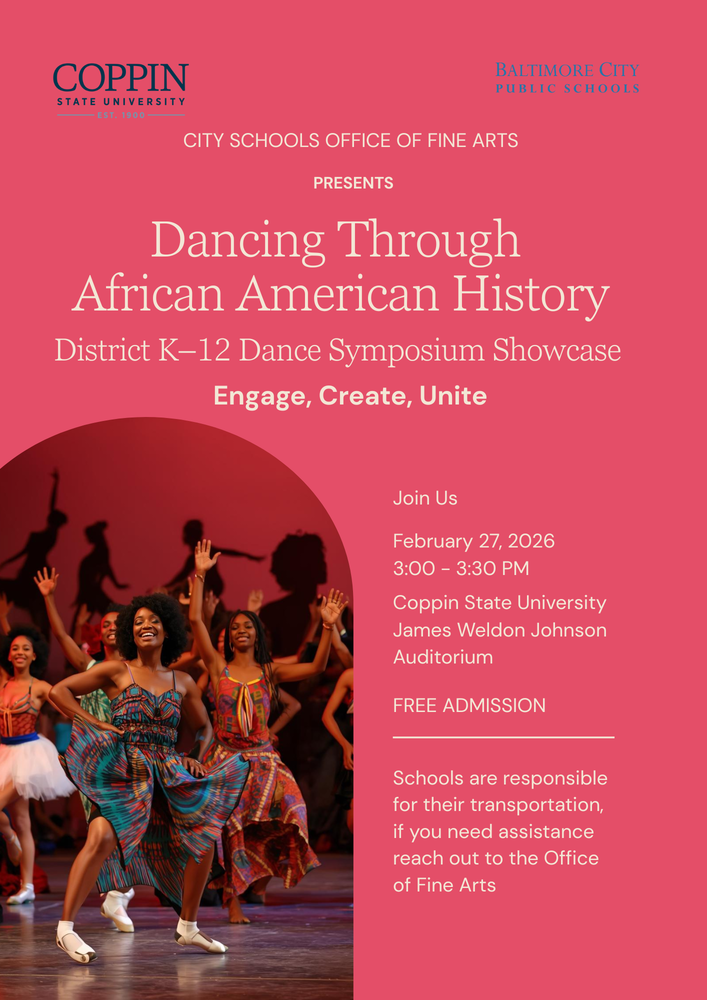 Dance Symposium flyer