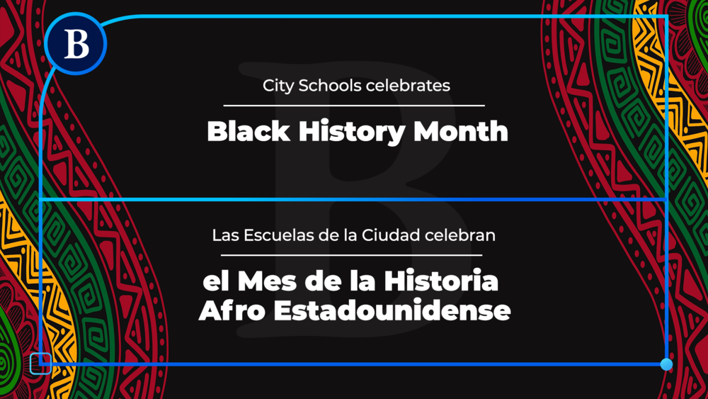 Black History Month banner