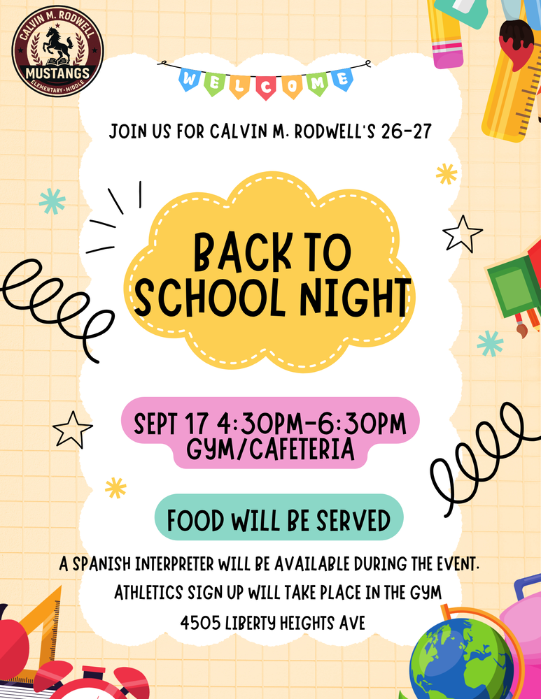back to school night