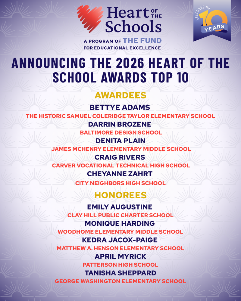 Heart of the Schools graphic