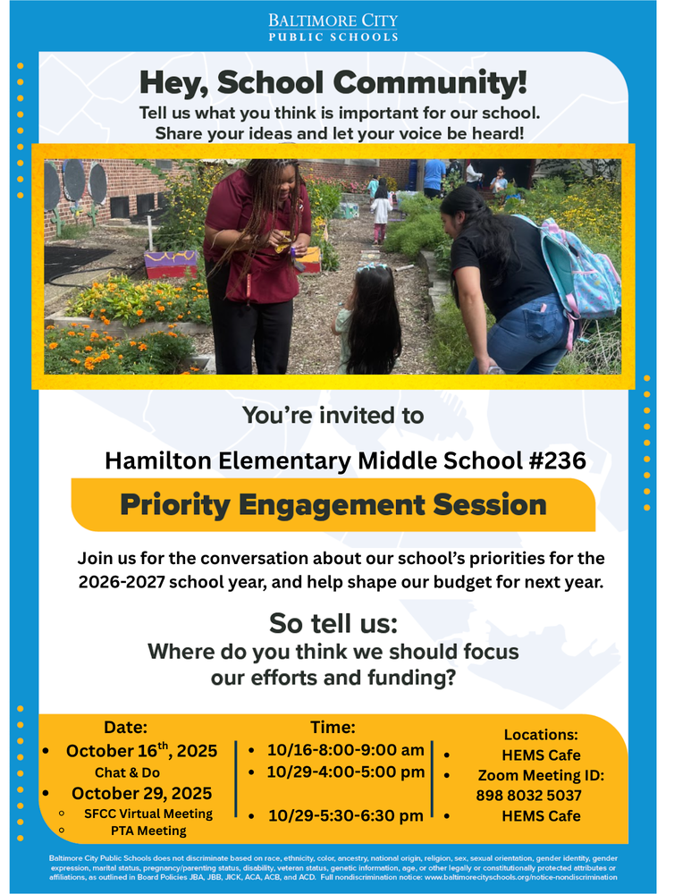 Priority Engagement session 2