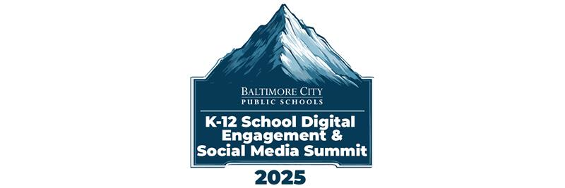 graphic for City Schools 2025 social media summit