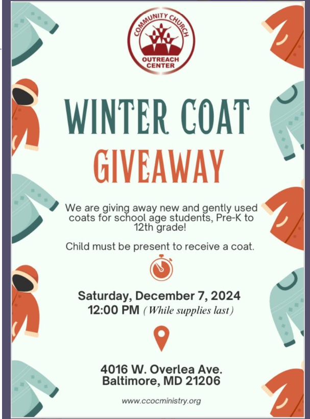 Winter Coat Giveaway