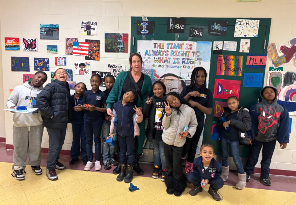 Ashburton EMS hosted "Art with Purpose: An MLK Showcase on Equity & Sustainability.