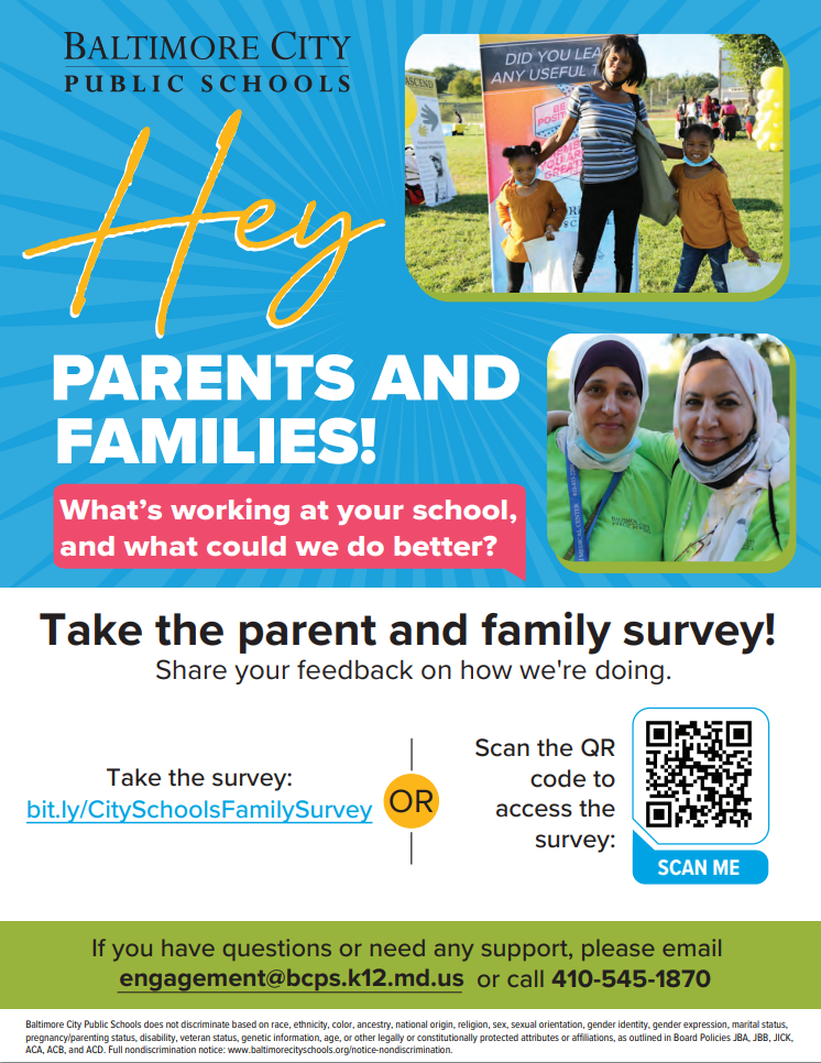 Spring Family Survey is now live