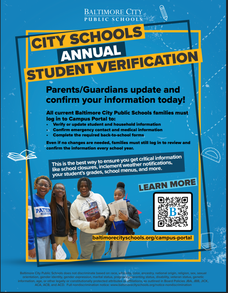 Annual Student Verification Flyer