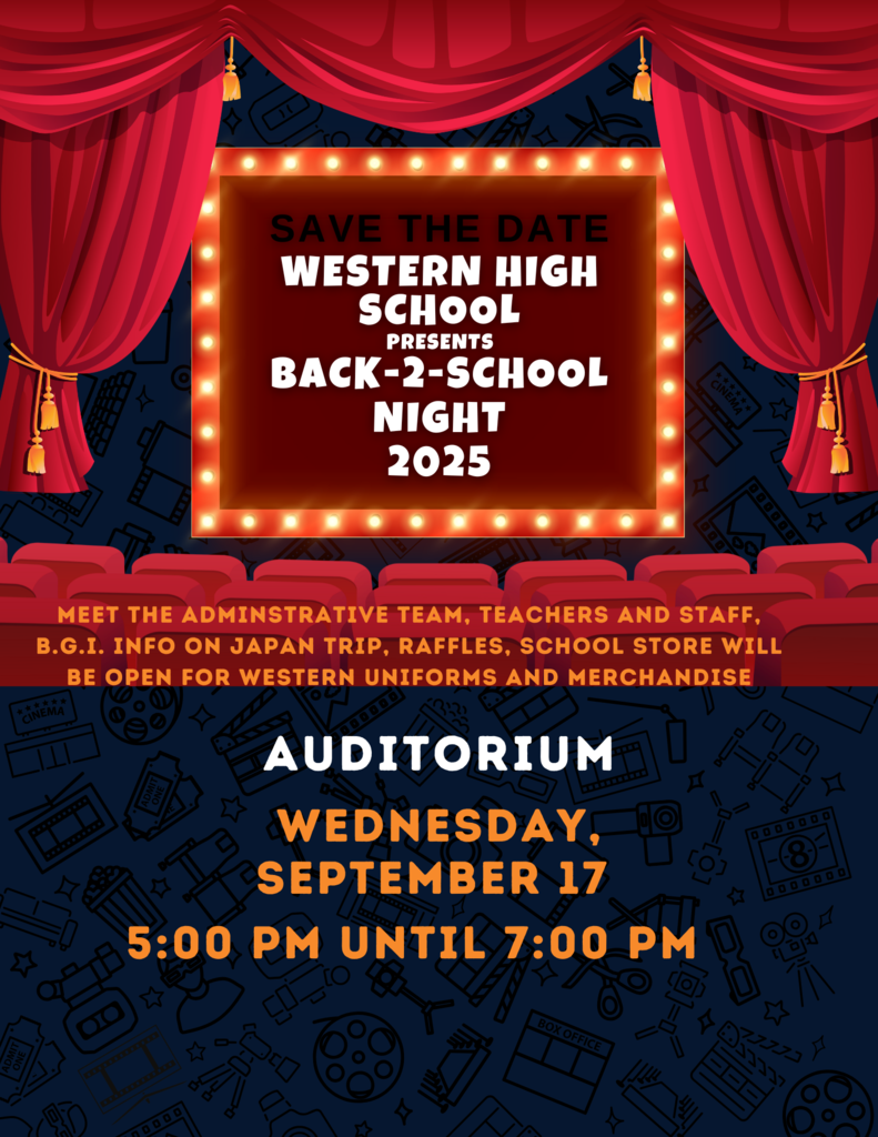 Back 2 School  Night  2025