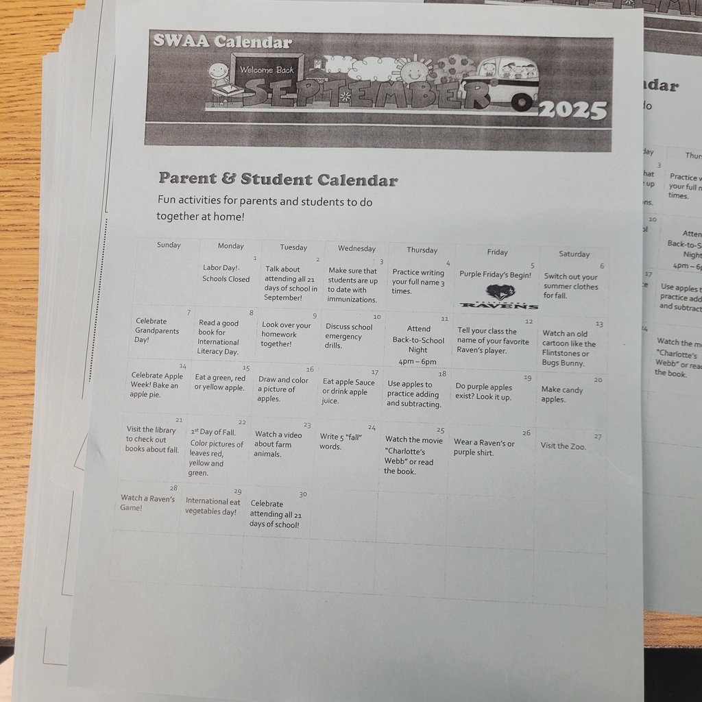 school calendar