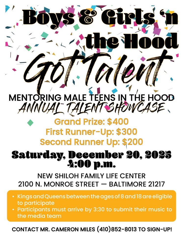 Boy’s and Girls, n the Hood Got Talent!