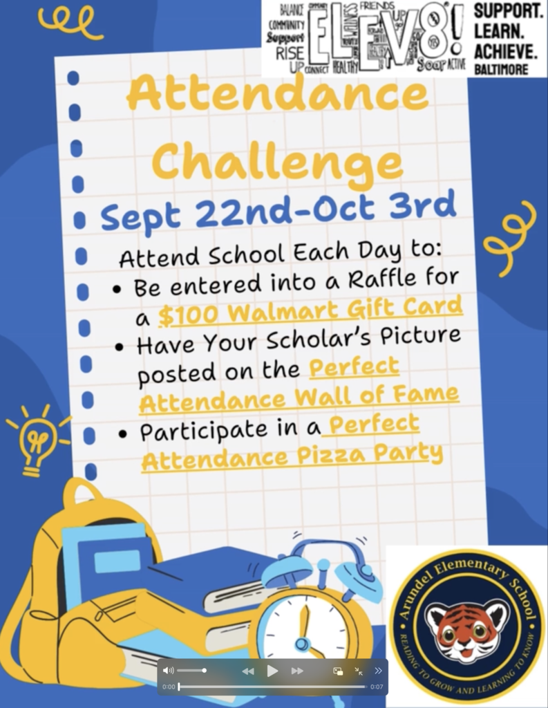 Attendance challenge flyer