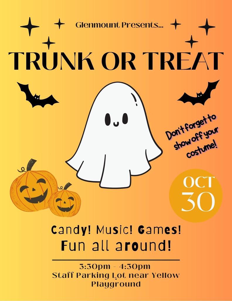 Trunk or Treat Flyer