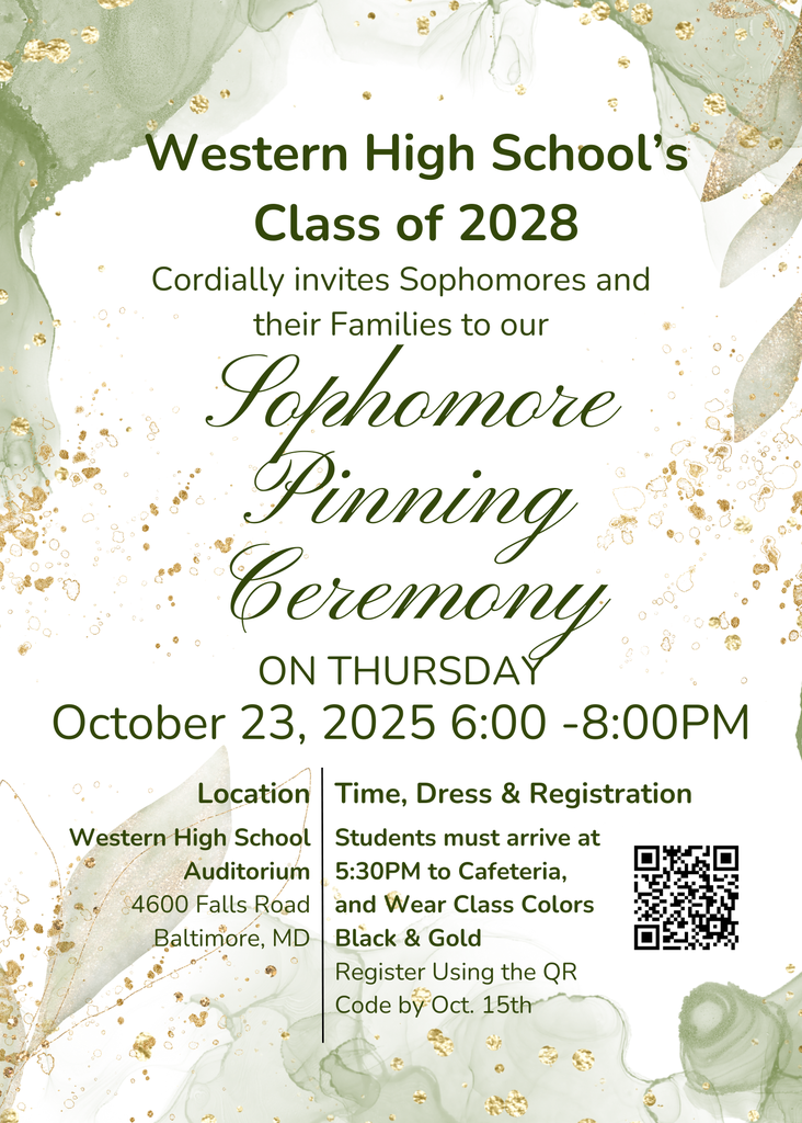 Sophomore Pinning Ceremony