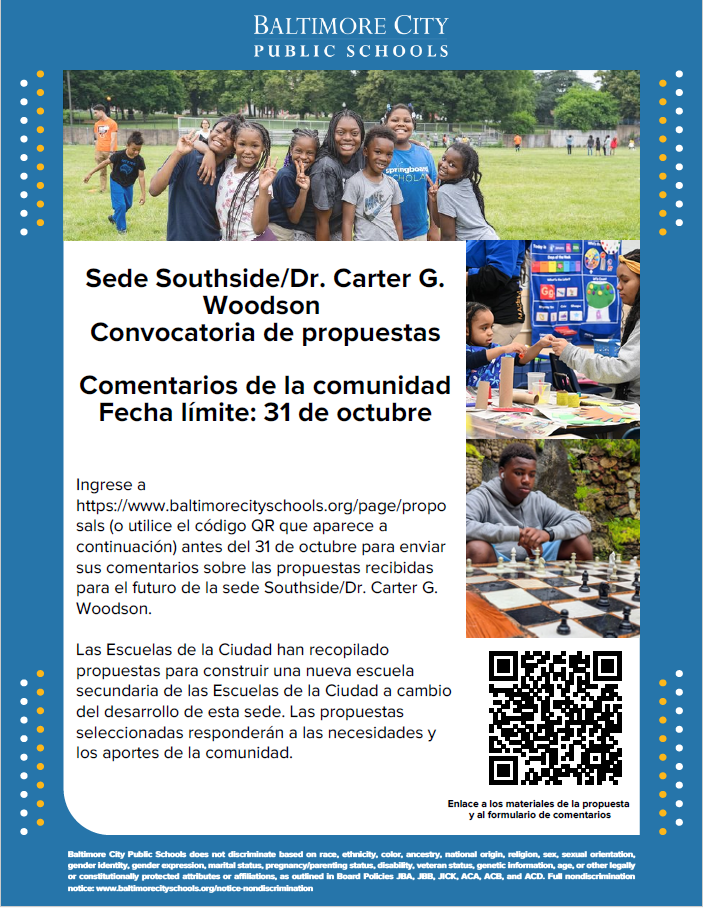 Spanish Carter G Site Flyer