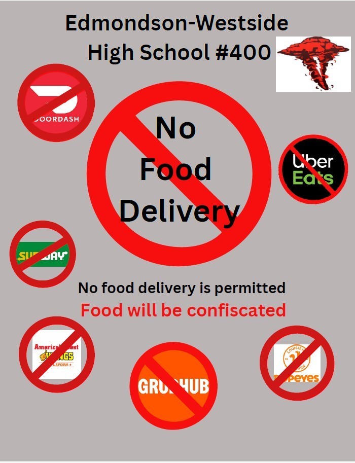 NO FOOD DELIVERY