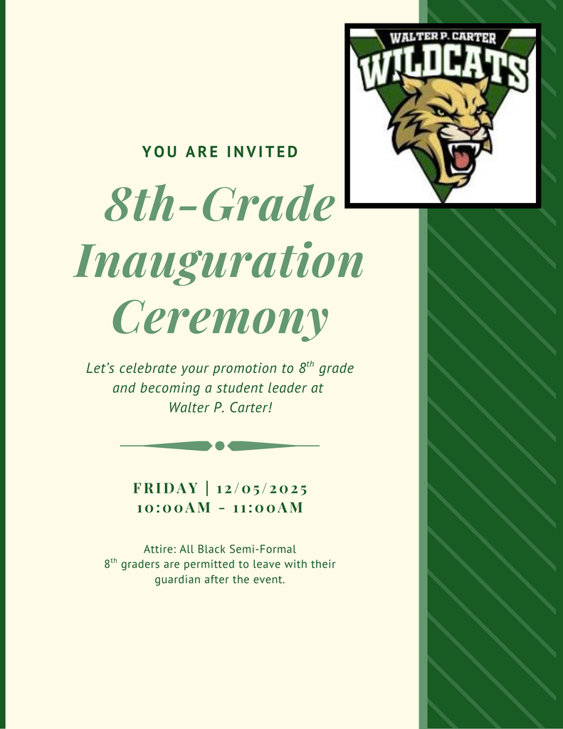 8th grade inauguration