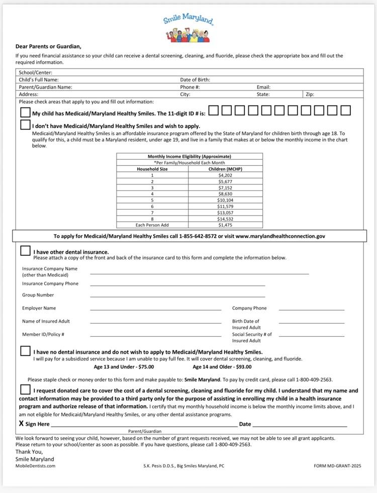Smiles Dental Program
