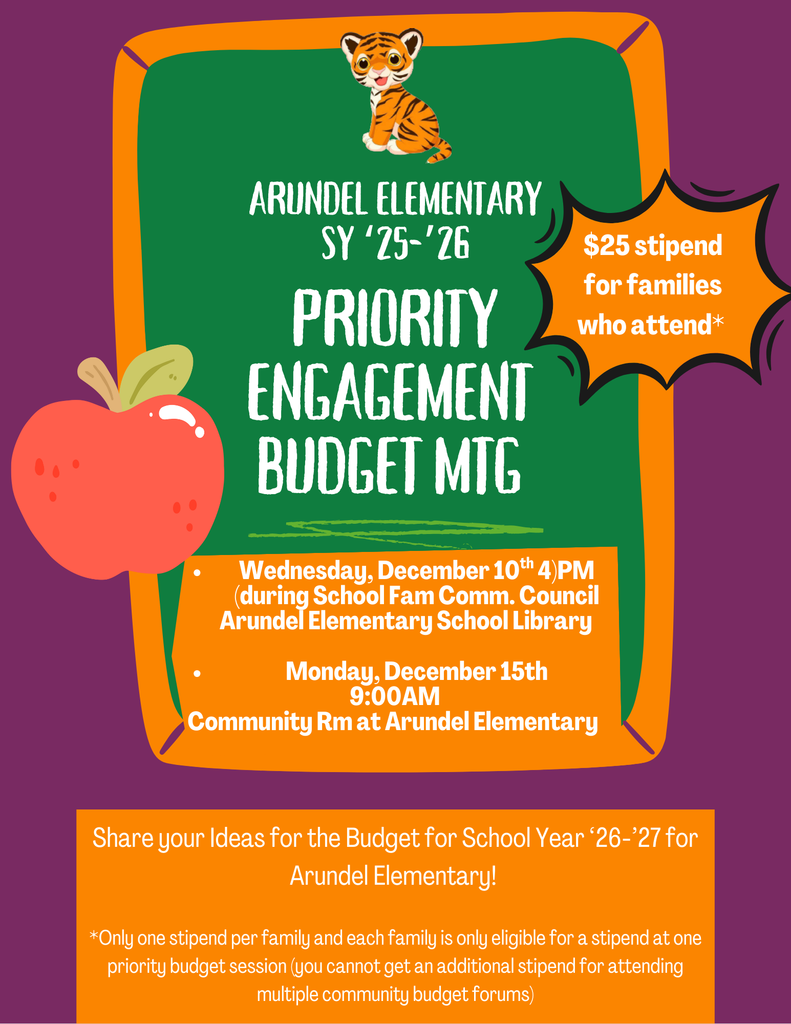 Arundel budget flyer