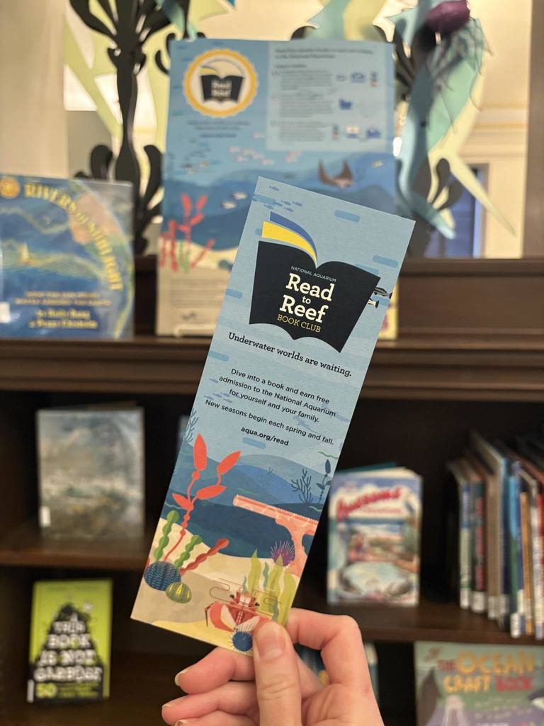 Read the Reef 2026 bookmark