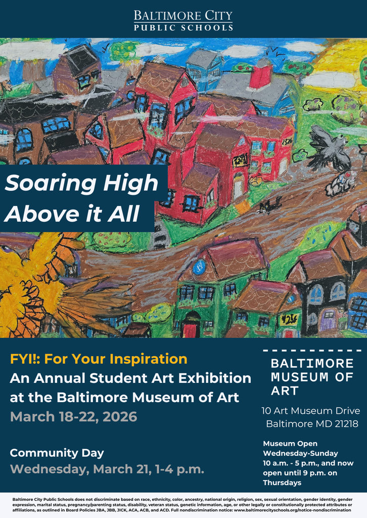 For Your Inspiration Citywide Visual Arts Showcase 2026