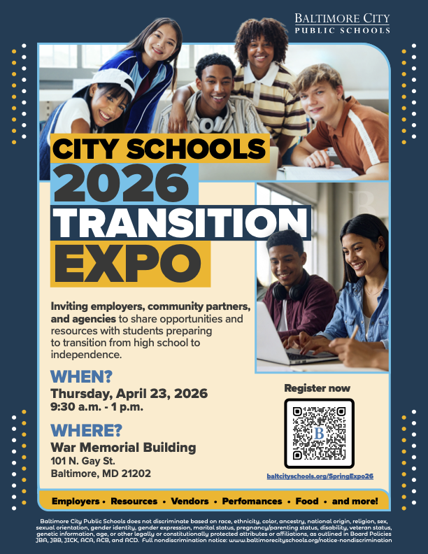 City Schools 2026 Transition Expo (English)
