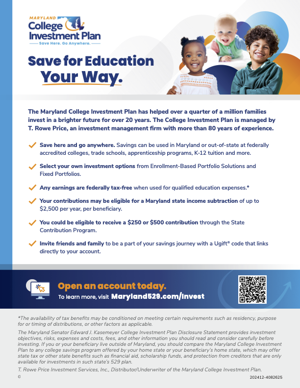 Maryland 529 College Savings 2026