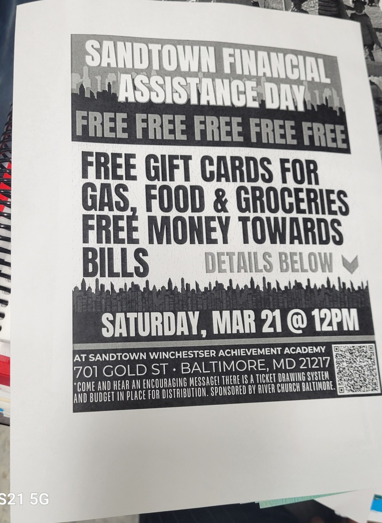 financial assistance flyer