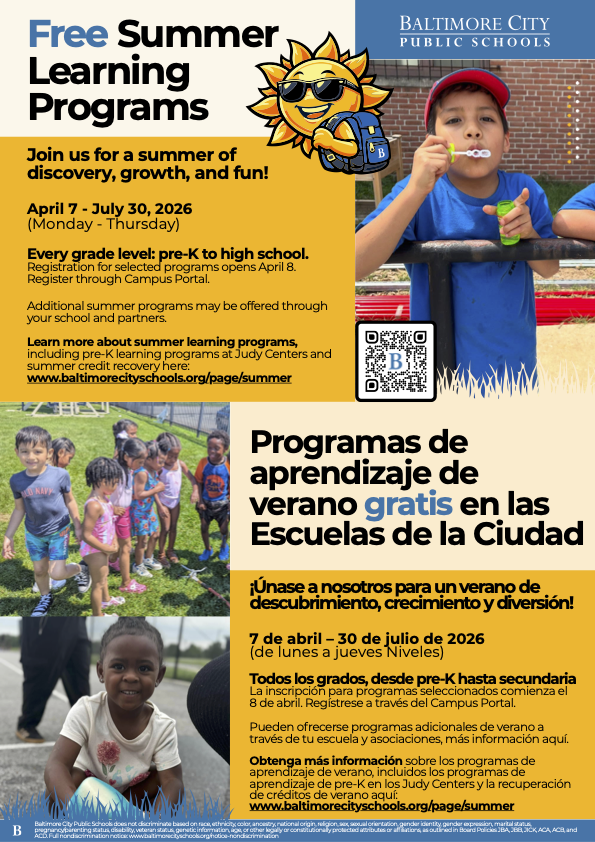Summer Learning Programs 2026