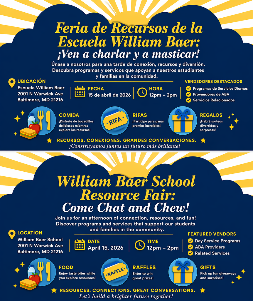 William Baer School Resource Fair 2026